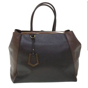 Fendi Leather Sachel Bag (Authentic)